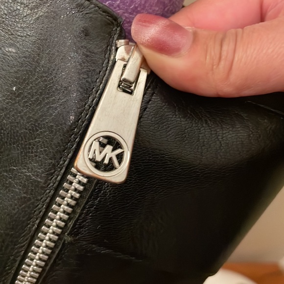 Michael Kors black pointy boots leather - Picture 12 of 12